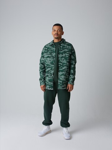 ABOUT YOU x Benny Cristo Regular fit Overhemd 'Matti' in Groen