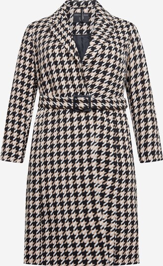 Dorothy Perkins Curve Starpsezonu mētelis bēšs / melns / balts, Preces skats