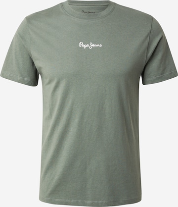 Pepe Jeans T-Shirt 'DEROK' in Grün: Vorderseite