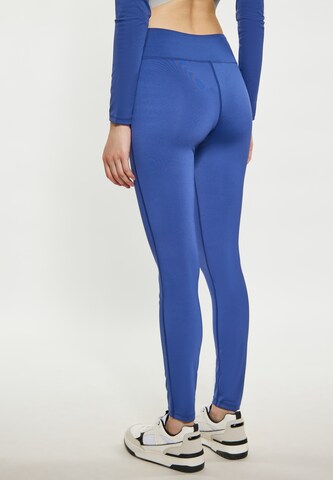 Skinny Pantalon de sport myMo ATHLSR en bleu