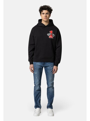 Sweat-shirt 'Quentino Racing 1' 19V69 ITALIA en noir : devant