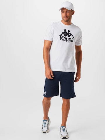 KAPPA Sportshirt 'Caspar' in Weiß
