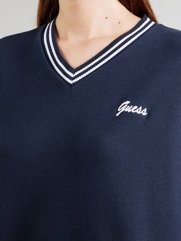 GUESS Majica 'IRIS' | modra barva