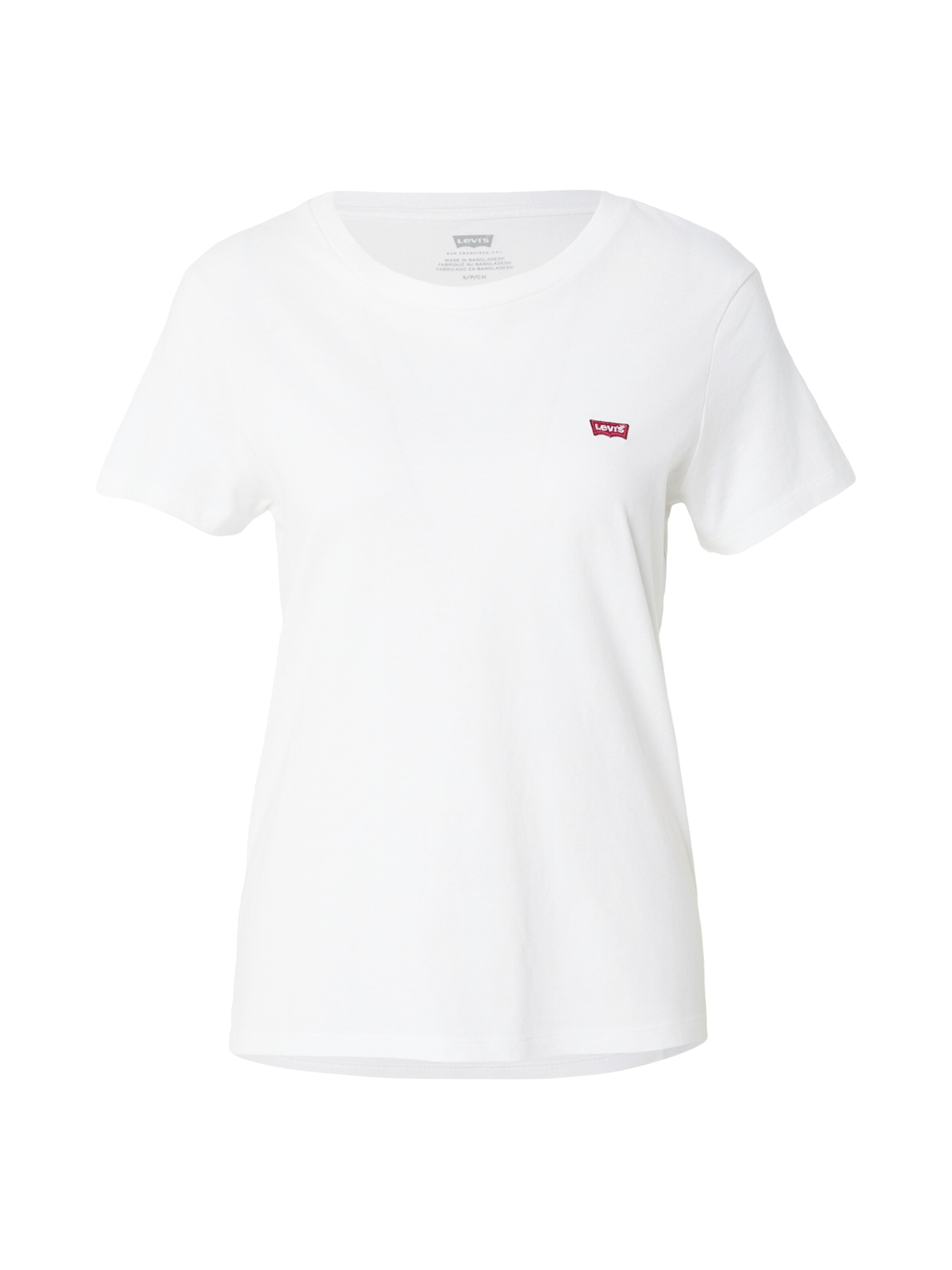 LEVI'S ® Shirts 'The Perfect' i XS i hvid, Produktvisning