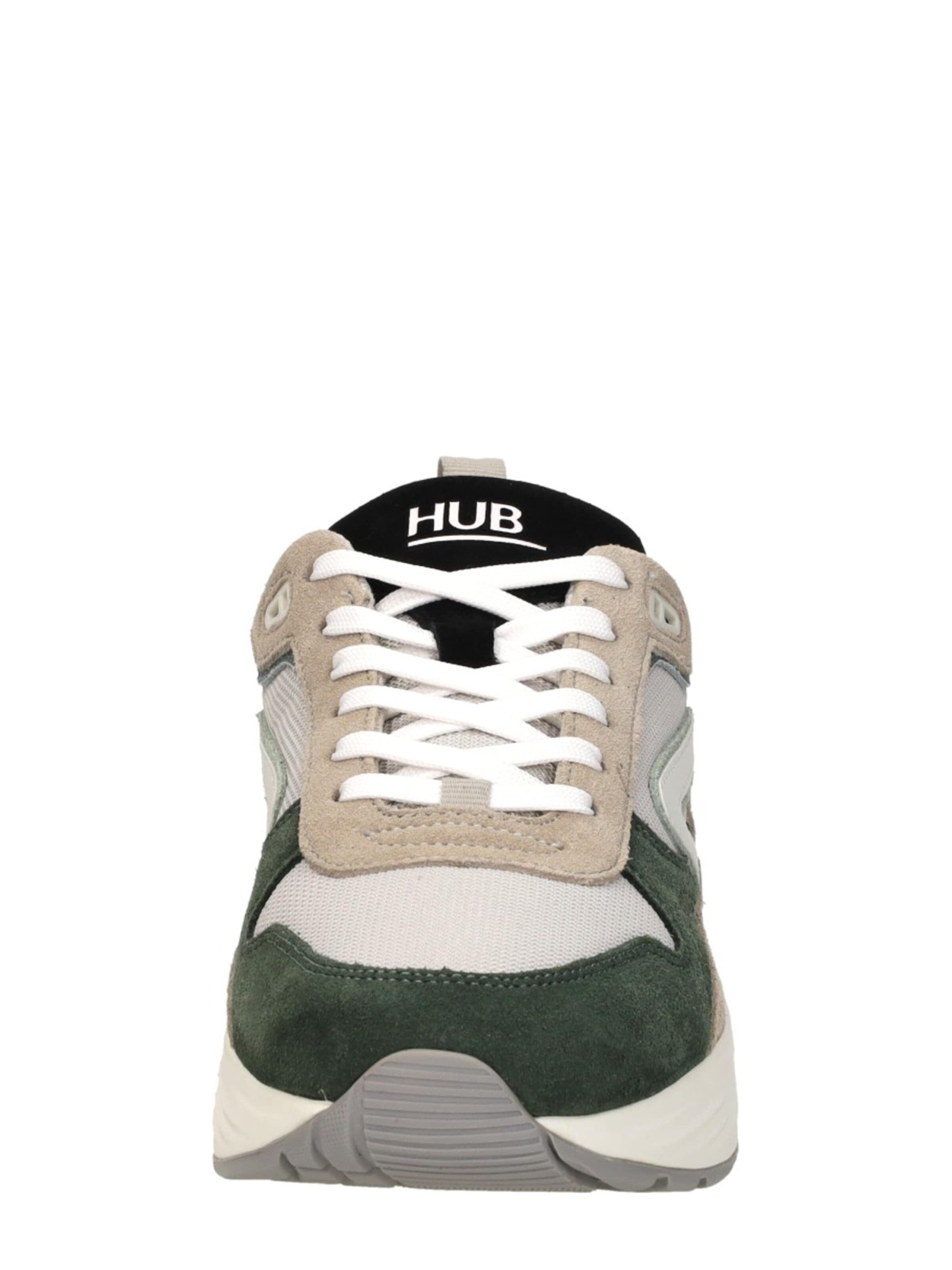 Baskets basses 'Glide' HUB en vert