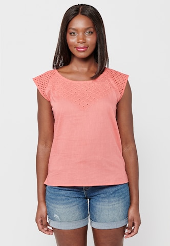 KOROSHI Bluse i oransje: forside