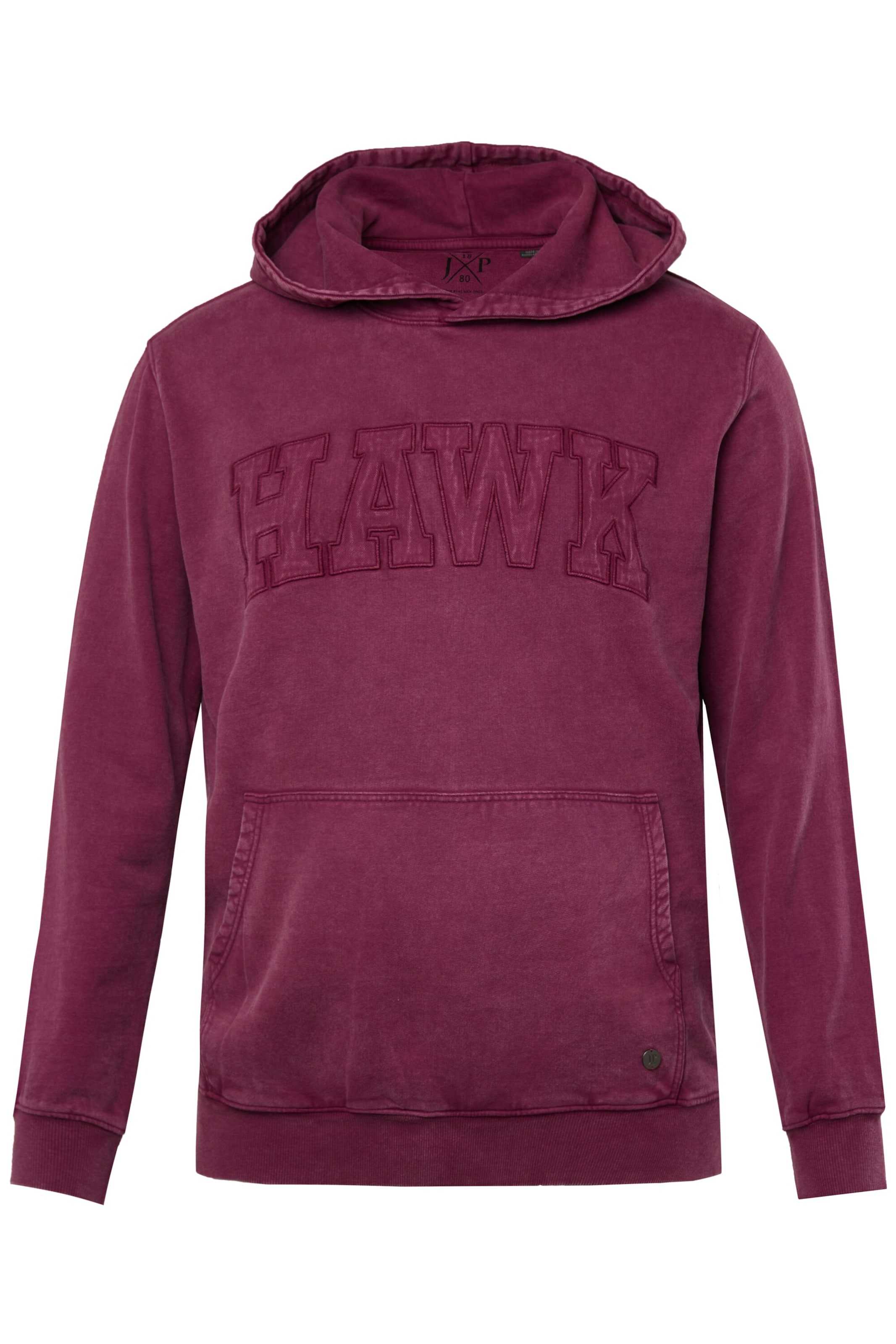 JP1880 Sweatshirt in Rot: Vorderseite