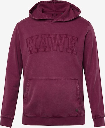 JP1880 Sweatshirt in Rot: Vorderseite