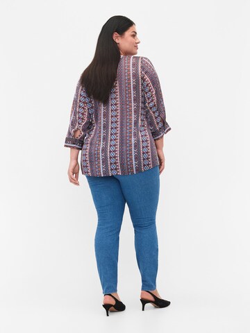 Skinny Jeggings 'ALMA' di Zizzi in blu