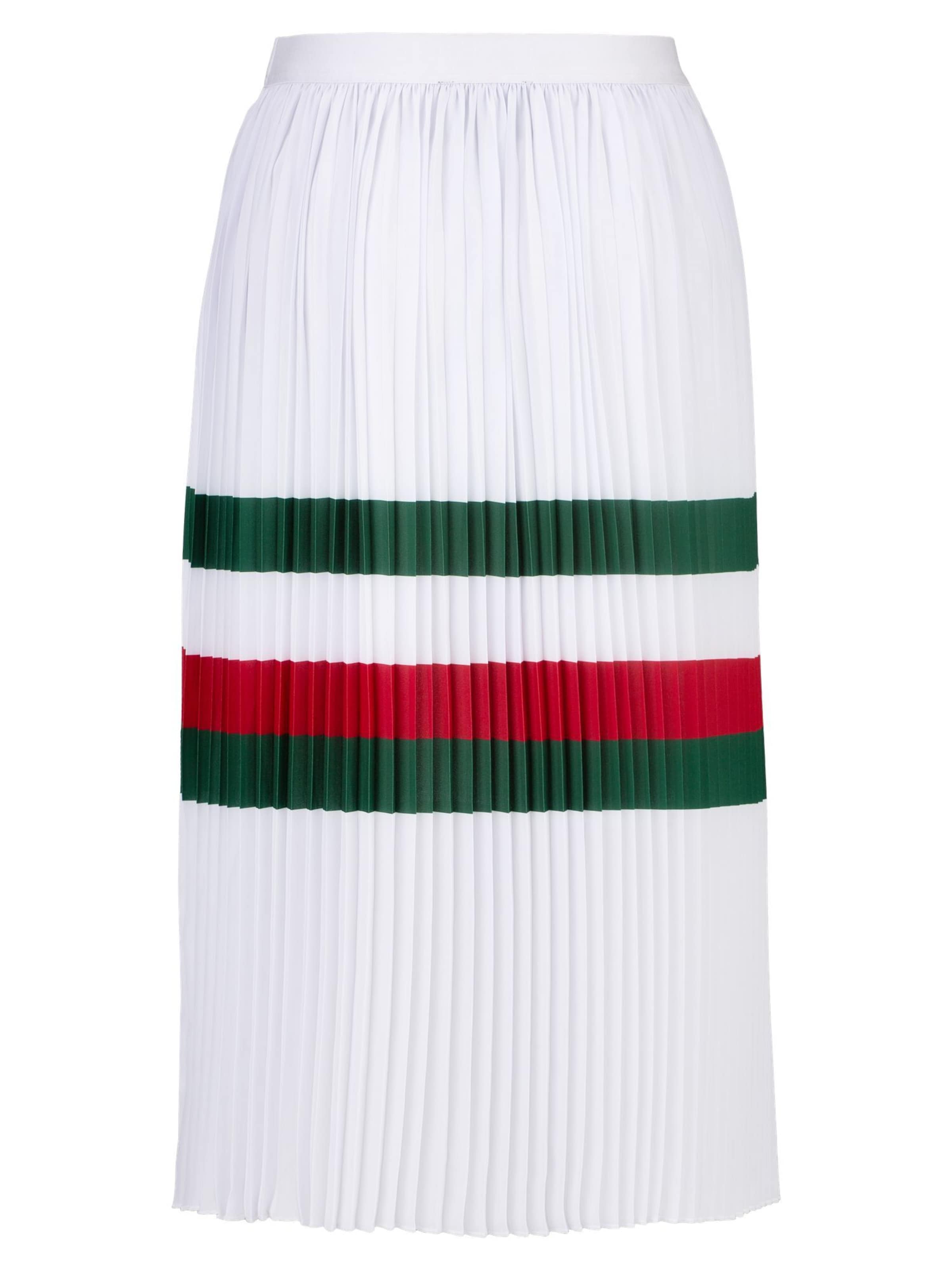 Gonna &#x27;Ariella&#x27; di 19V69 ITALIA in bianco: frontale