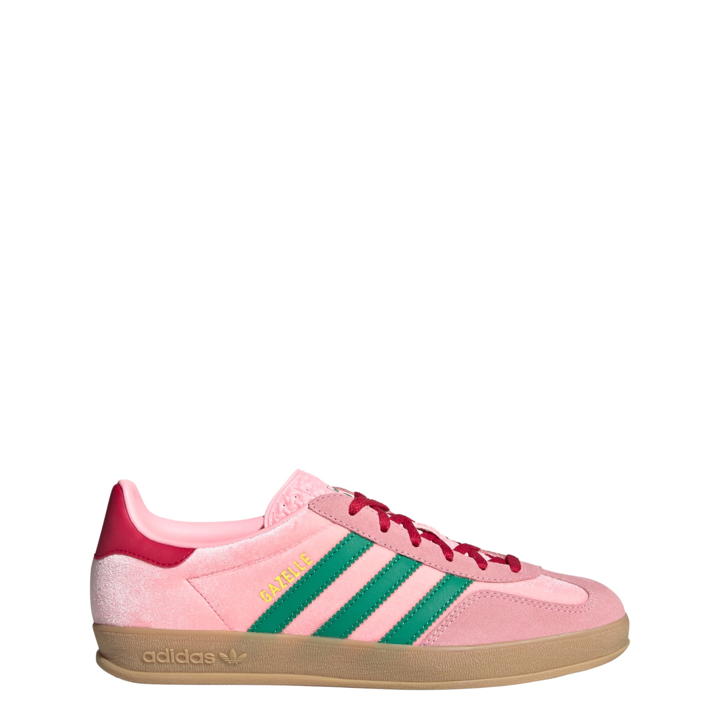 rozā ADIDAS ORIGINALS Zemie brīvā laika apavi 'Gazelle'