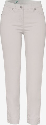 TONI Slim fit Pants in White: front