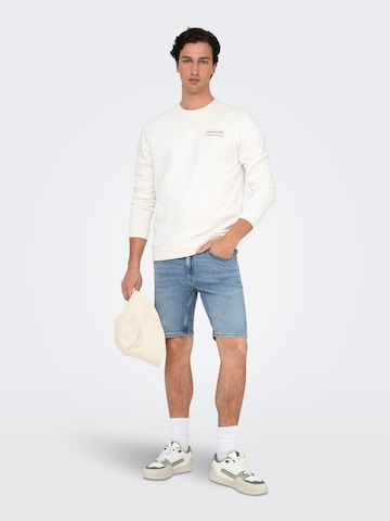 Only & Sons Regular Jeans 'ONSWeft' in Blauw