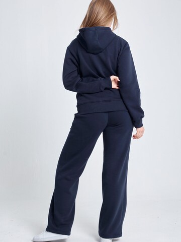 SPORTKIND Flared Sportbroek 'Cotton Sweatpants' in Blauw