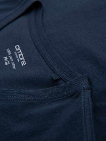 Ombre Shirt in Blauw