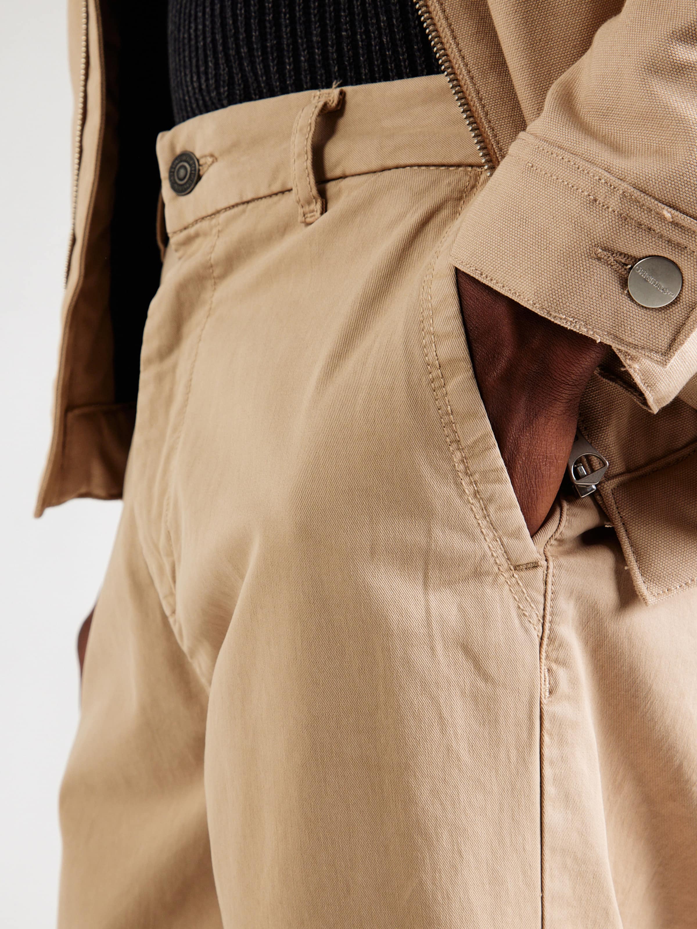 Only & Sons Loose fit Chino Pants 'ONSPOWER' in Beige | ABOUT YOU