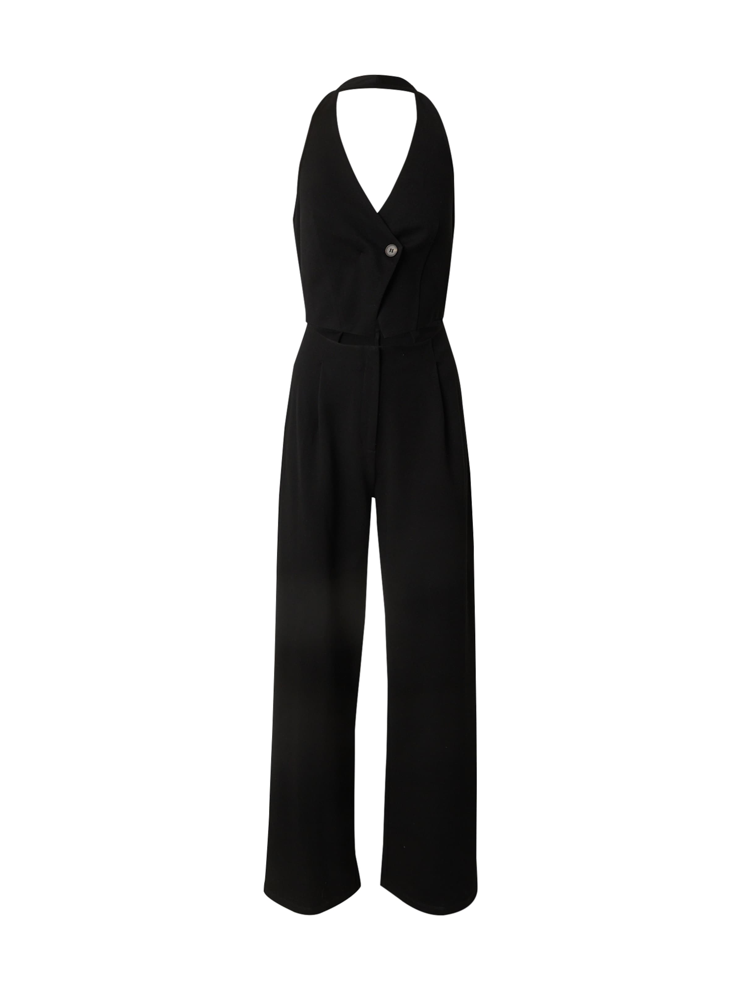 Tuta jumpsuit 'Elonie' di EDITED in nero: frontale