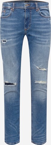 River Island Skinny Kavbojke | modra barva: sprednja stran