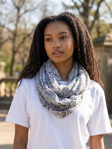 Écharpe tube 'Streublümchen' Kumixi en gris