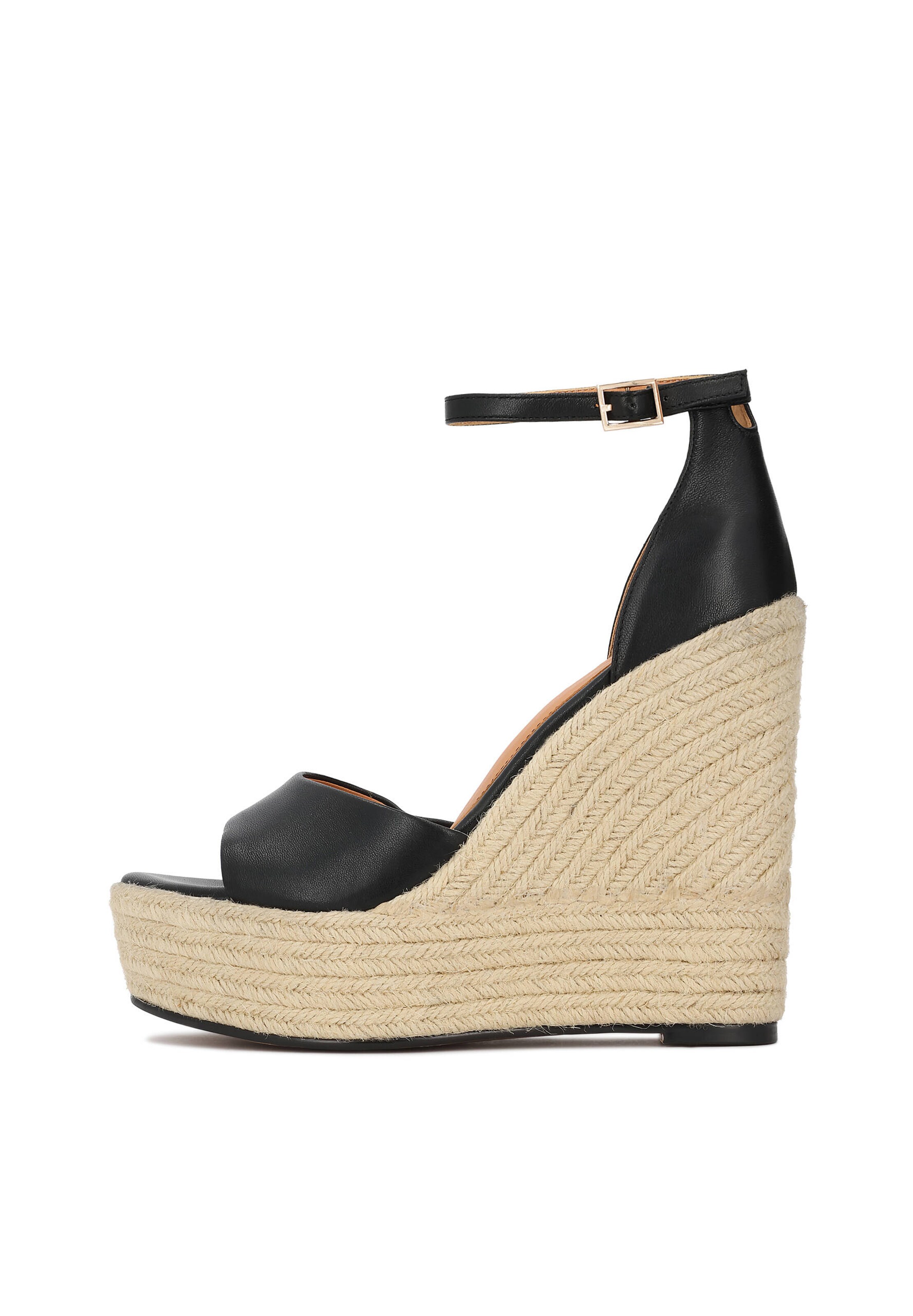 Kazar Sandal i svart: framsida