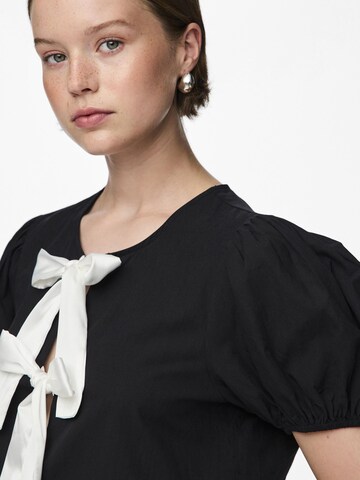 Chemisier 'GOLLY' PIECES en noir