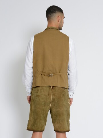 Rißberg Traditional vest in Beige