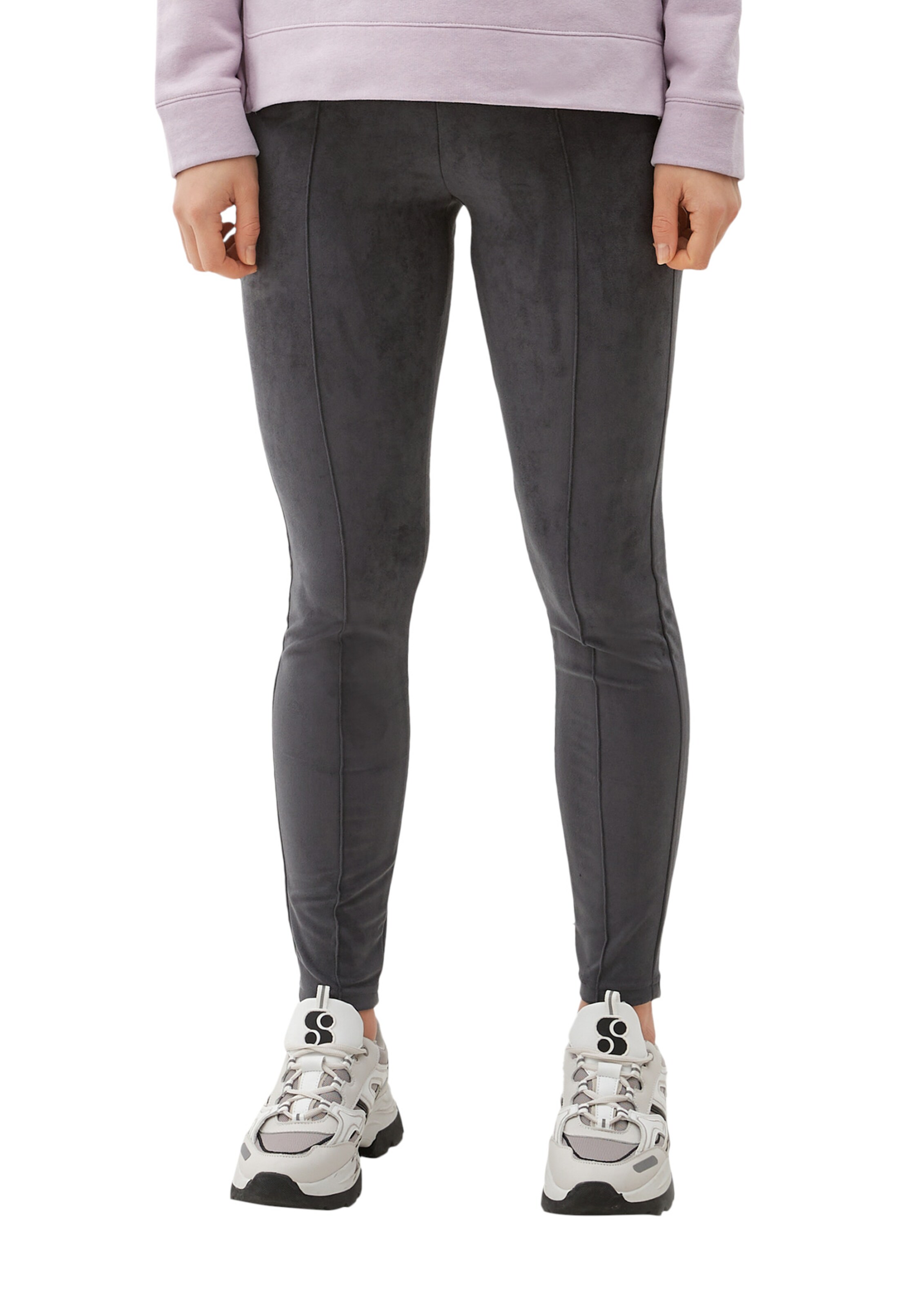 s.Oliver Skinny Leggings in Grey: front