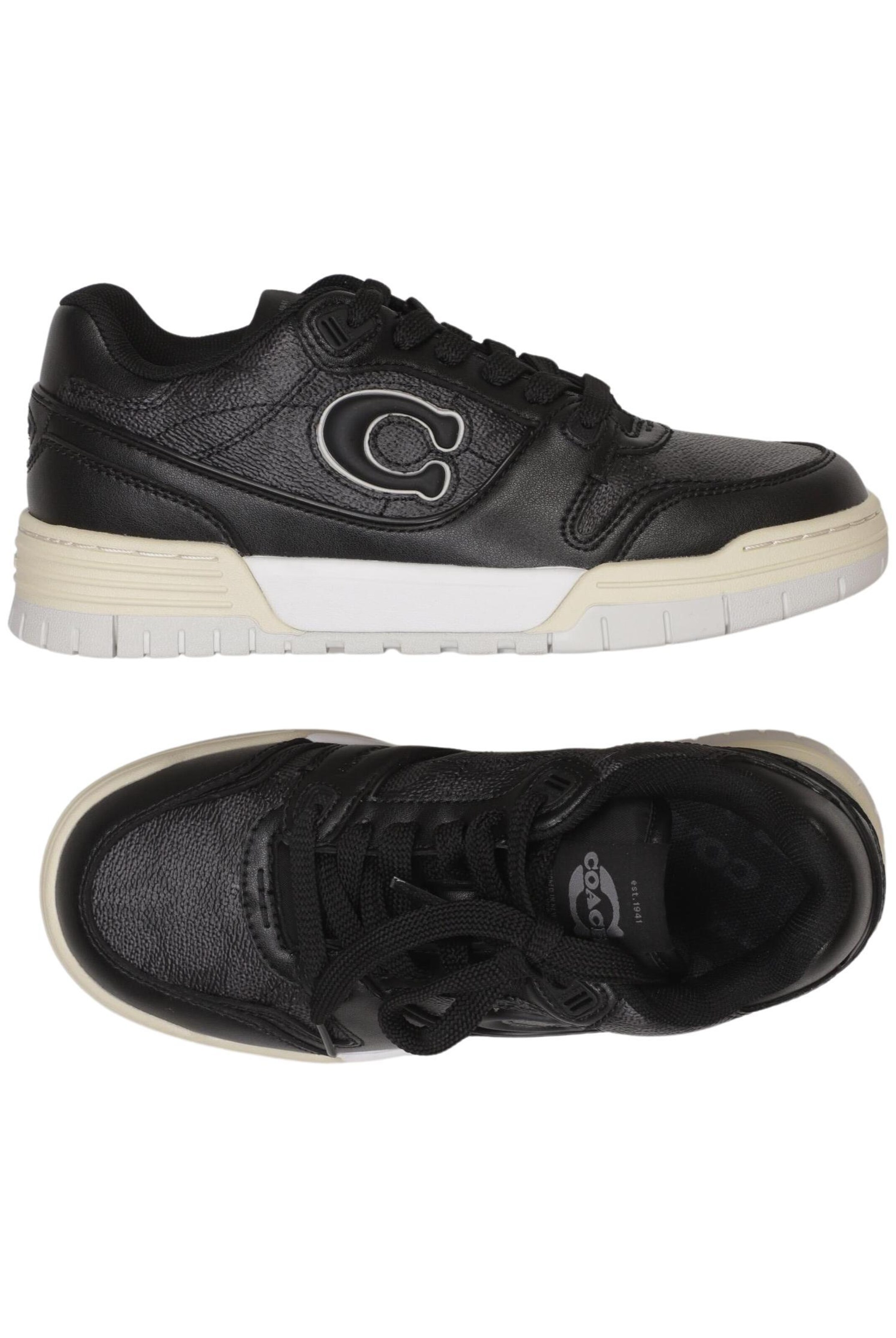 COACH Sneaker 36 in Schwarz: Vorderseite