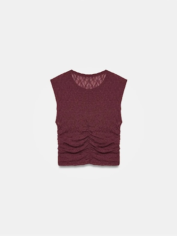 Dilvin - Blusa em vermelho