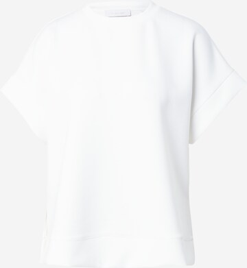 Rich & Royal Μπλούζα φούτερ σε λευκό: μπροστά
