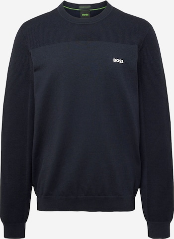 Pull-over 'Momentum' BOSS en bleu : devant