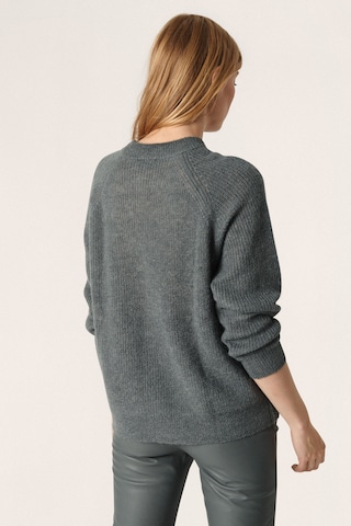 SOAKED IN LUXURY Sweater 'Tuesday' in Blue