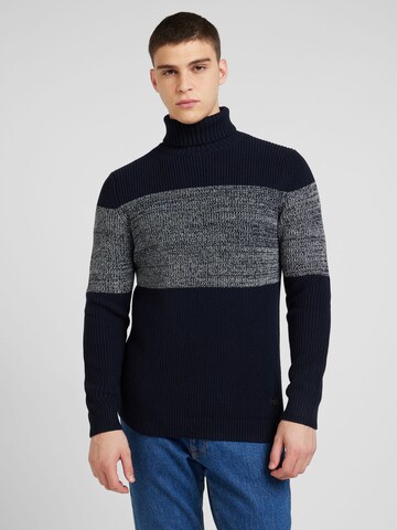 JOOP! Jeans Sweter w kolorze niebieski: przód