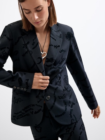 Blazer di Desigual in nero