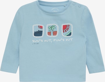 T-Shirt s.Oliver en bleu : devant