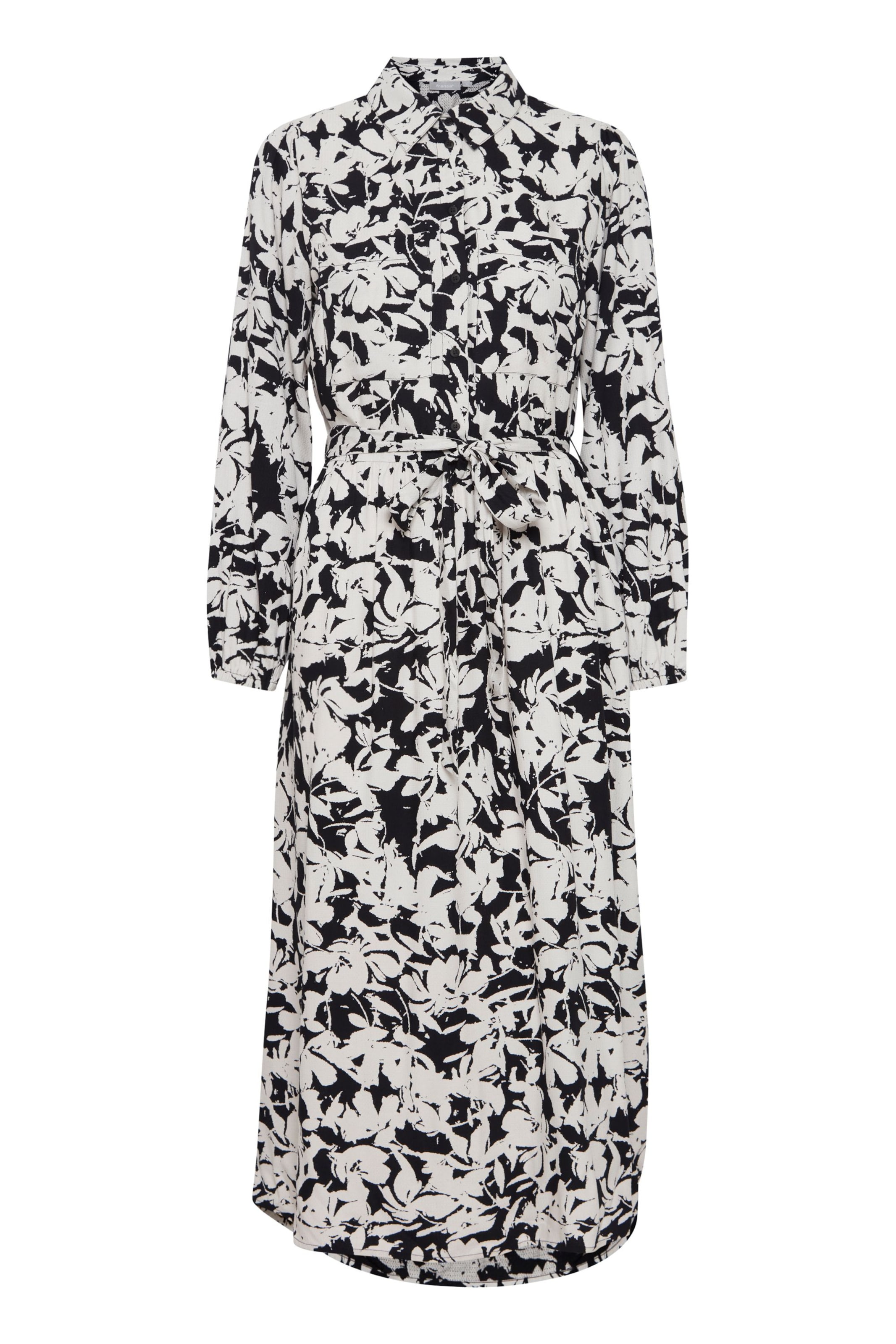 Fransa Blusekjole 'Cina Dr 1' i sort: forside