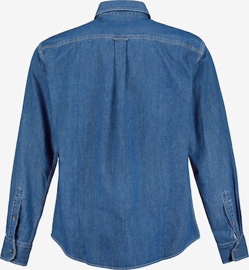 STHUGE Regular fit Button Up Shirt in Blue