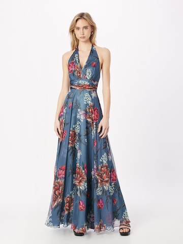 mascara Evening dress in Blue: front