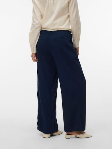 VERO MODA - Pierna ancha Pantalón plisado 'VMMymilo' en azul