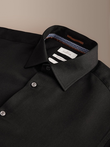 Next Slim fit Button Up Shirt in Black