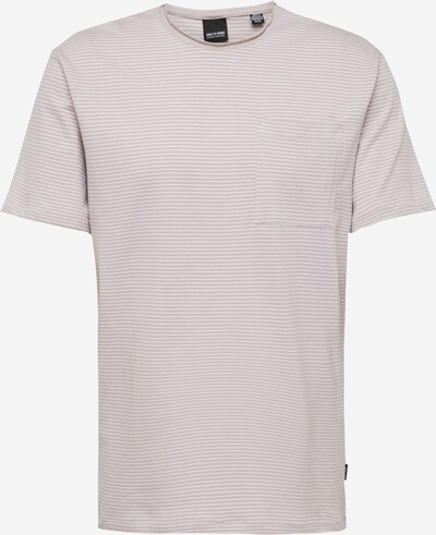 Only & Sons T-shirt 'Bale' i greige / vit, Produktvy