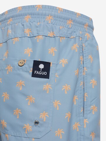 FAGUO Zwemshorts 'MIMIZAN' in Blauw