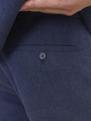 JACK & JONES Slimfit Παντελόνι με τσάκιση 'Riviera' σε μπλε