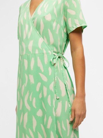 OBJECT - Vestido 'Ema Elise' em verde