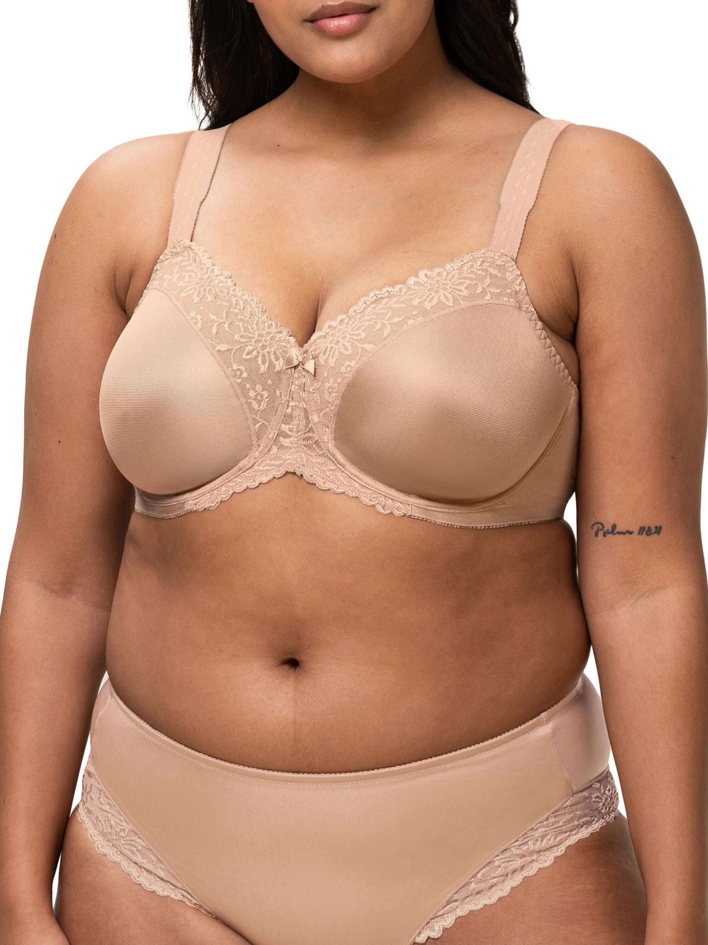 Minimiseur Soutien-gorge ' Ladyform Soft ' TRIUMPH en beige : devant
