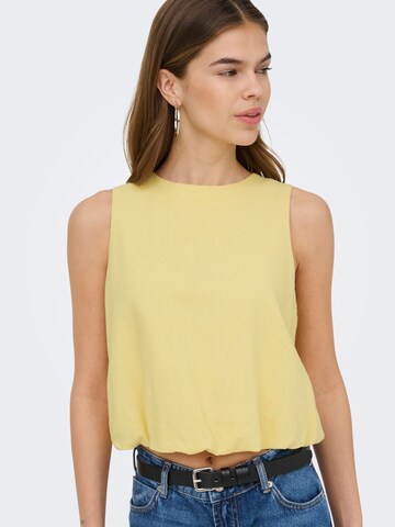 Chemisier 'ONLGoa' ONLY en jaune