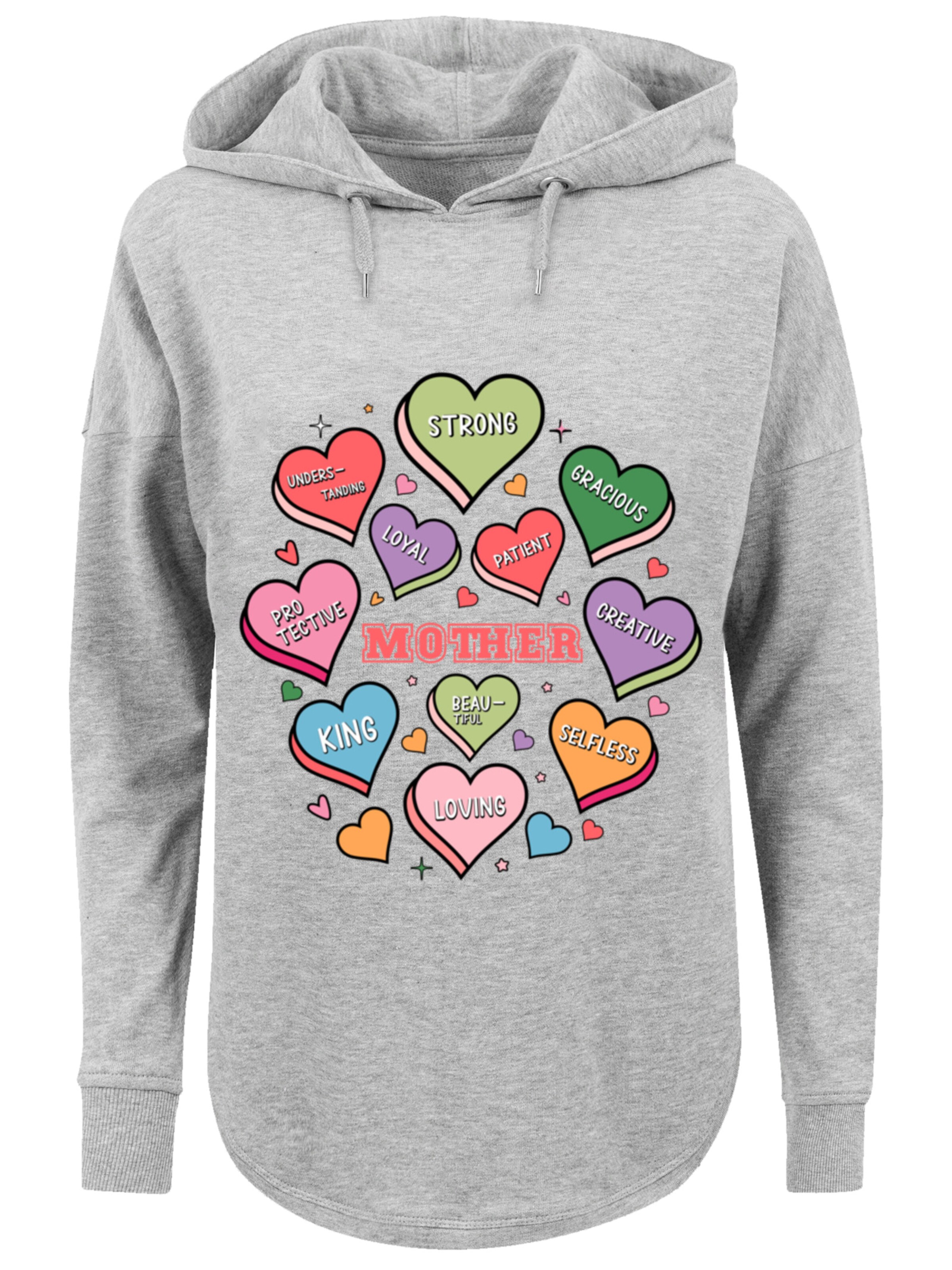 F4NT4STIC Sweatshirt in Grau: Vorderseite