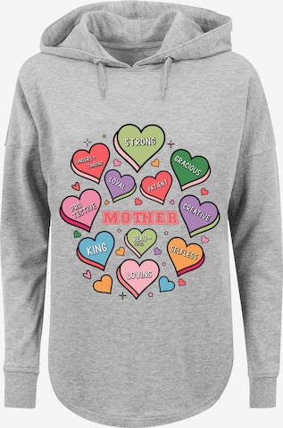 F4NT4STIC Sweatshirt in Grau: Vorderseite