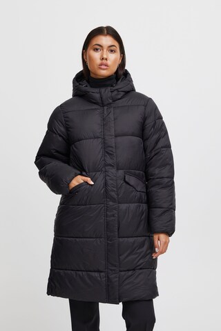 ICHI Winter Jacket 'Ihzorano' in Black: front