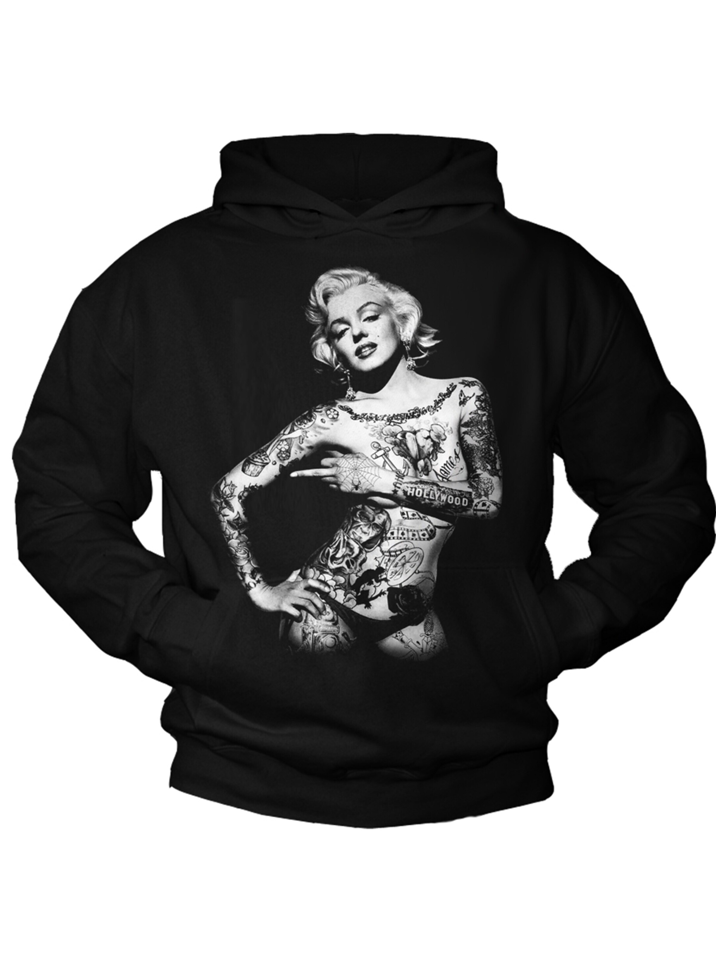 MAKAYA Sweatshirt‌‌‌‌‌ in Schwarz: Vorderseite